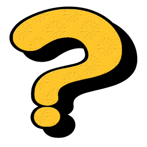 Probate, Gold question mark with a black shadow Probate, Questions often asked regarding probate