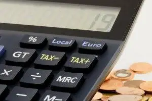 California Inheritance Tax, calculator on a desktop California Inheritance Tax