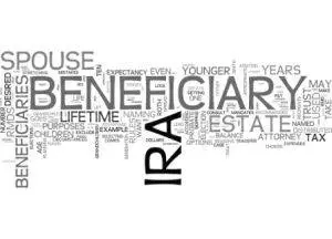 Probate Process, Beneficiary Word Cloud Probate Process, Certain are not included in a probate estate