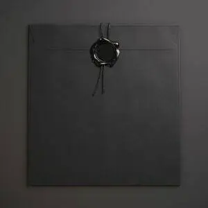 probate homes, Black envelope with a black seal probate homes, public administrator requires offers to be delivered in a sealed envelope