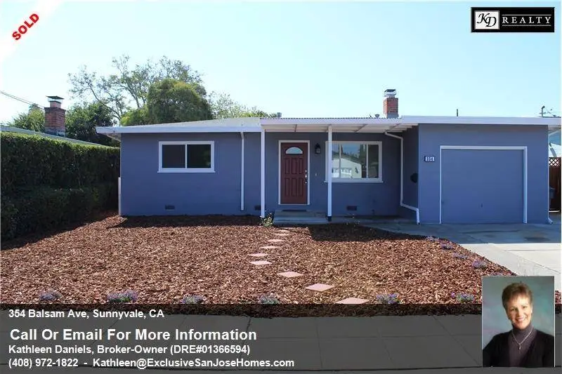 Executor, Exterior photo of a Sunnyvale Probate Home sold by Probate Realtor, Kathleen Daniels